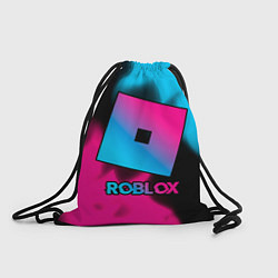 Рюкзак-мешок Roblox - neon gradient, цвет: 3D-принт