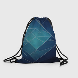 Рюкзак-мешок Геометрическая бесконечность, цвет: 3D-принт