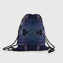 Рюкзак-мешок Электросхема, цвет: 3D-принт