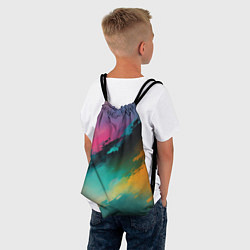 Рюкзак-мешок Абстрактный туман, цвет: 3D-принт — фото 2