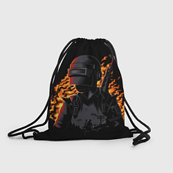 Рюкзак-мешок PUBG огонь, цвет: 3D-принт