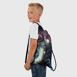 Рюкзак-мешок Кибер-корсет, цвет: 3D-принт — фото 2