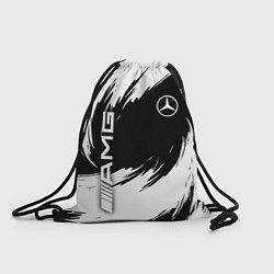 Рюкзак-мешок Mercedes benz - white color, цвет: 3D-принт