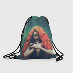 Рюкзак-мешок Рыжая ведьма колдует в лесу, цвет: 3D-принт