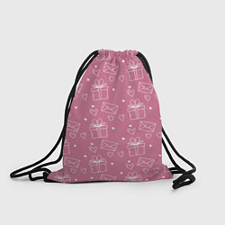 Рюкзак-мешок Влюбленным паттерн, цвет: 3D-принт