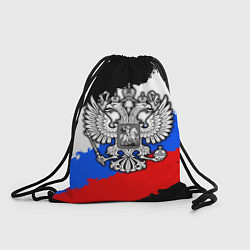 Мешок для обуви Триколор - герб РФ