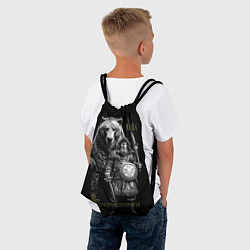 Рюкзак-мешок Велес с медведем, цвет: 3D-принт — фото 2