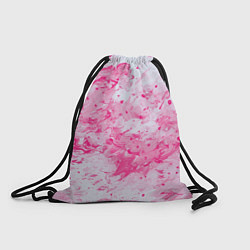 Рюкзак-мешок Художественный розовый, цвет: 3D-принт