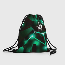 Рюкзак-мешок Death Stranding разлом плит, цвет: 3D-принт