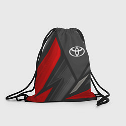 Рюкзак-мешок Toyota sports racing, цвет: 3D-принт