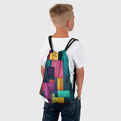 Рюкзак-мешок Современные геометрические фигуры, цвет: 3D-принт — фото 2