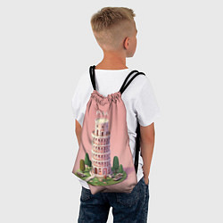 Рюкзак-мешок Pisa Isometric, цвет: 3D-принт — фото 2