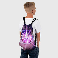 Рюкзак-мешок Звёздное Дитя: глаз Аи Хошино, цвет: 3D-принт — фото 2