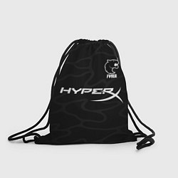 Рюкзак-мешок Furia black, цвет: 3D-принт
