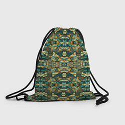 Рюкзак-мешок Мозаика из самоцветов, цвет: 3D-принт