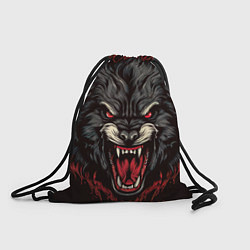 Рюкзак-мешок Wolf fantasy, цвет: 3D-принт