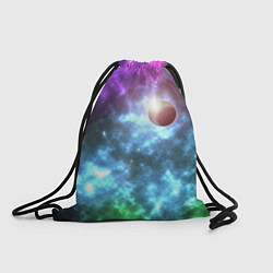 Рюкзак-мешок Планета в космическом пространстве, цвет: 3D-принт
