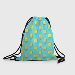 Рюкзак-мешок Желтые эскимо, цвет: 3D-принт