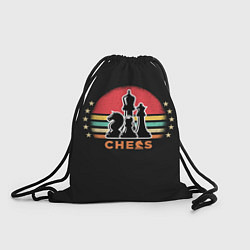 Рюкзак-мешок Шахматные фигуры chess, цвет: 3D-принт
