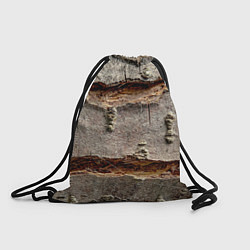 Рюкзак-мешок Деревянный разлом, цвет: 3D-принт