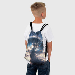 Рюкзак-мешок Небесная девушка от нейросети, цвет: 3D-принт — фото 2
