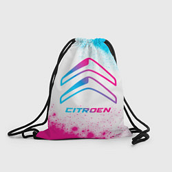 Рюкзак-мешок Citroen neon gradient style, цвет: 3D-принт