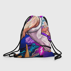 Рюкзак-мешок Луффи Бог Ника, цвет: 3D-принт