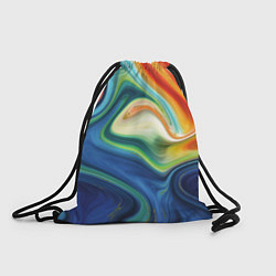 Рюкзак-мешок Beautiful waves, цвет: 3D-принт