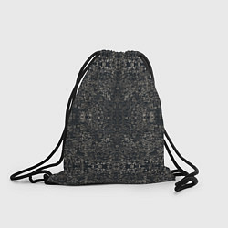 Рюкзак-мешок Черная каллиграфия, цвет: 3D-принт