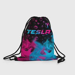 Мешок для обуви Tesla - neon gradient: символ сверху