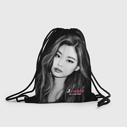 Рюкзак-мешок Jennie Kim Blackpink, цвет: 3D-принт