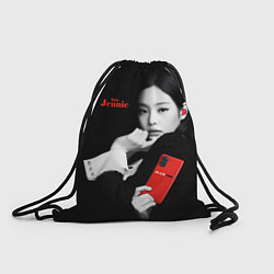 Рюкзак-мешок Blackpink Jennie Smartphone, цвет: 3D-принт