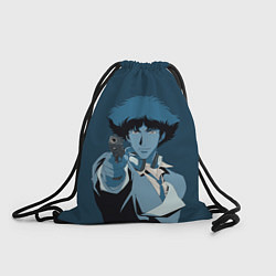 Рюкзак-мешок Spike Spiegel blue, цвет: 3D-принт