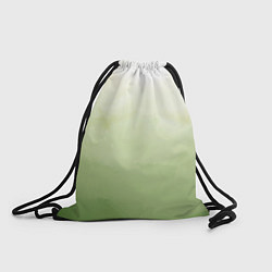 Рюкзак-мешок Абстрактный лаймовый акварельный фон, цвет: 3D-принт