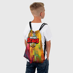 Рюкзак-мешок Brawl Stars Logo Color, цвет: 3D-принт — фото 2