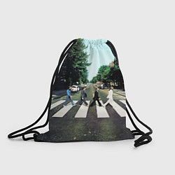 Рюкзак-мешок The Beatles альбом Abbey Road, цвет: 3D-принт