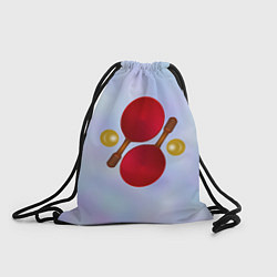Рюкзак-мешок Теннисный дизайн, цвет: 3D-принт