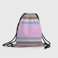 Рюкзак-мешок Сиреневые полосы, цвет: 3D-принт