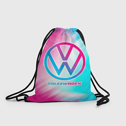 Мешок для обуви Volkswagen neon gradient style