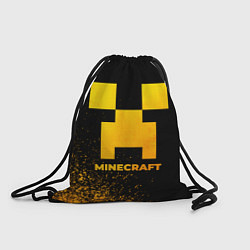 Рюкзак-мешок Minecraft - gold gradient, цвет: 3D-принт