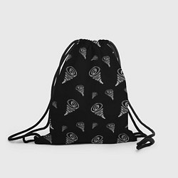 Рюкзак-мешок Каракули сплошной креатив, цвет: 3D-принт