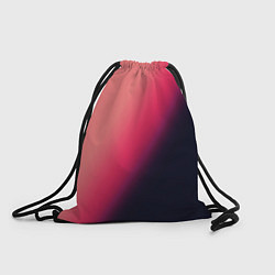 Рюкзак-мешок Градиент темно-розовый, цвет: 3D-принт