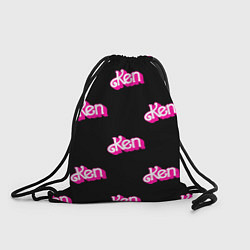 Рюкзак-мешок Логотип Кен - патерн, цвет: 3D-принт