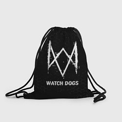 Мешок для обуви Watch Dogs glitch на темном фоне