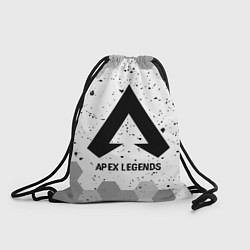 Рюкзак-мешок Apex Legends glitch на светлом фоне, цвет: 3D-принт