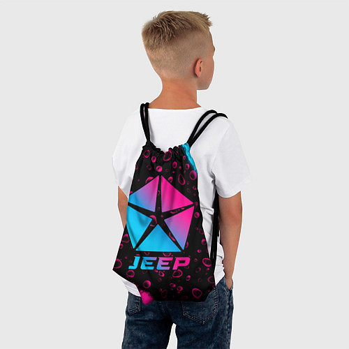 Мешок для обуви Jeep - neon gradient / 3D-принт – фото 4