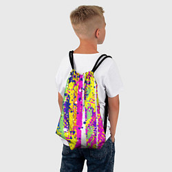 Рюкзак-мешок Брызги ярких красок, цвет: 3D-принт — фото 2