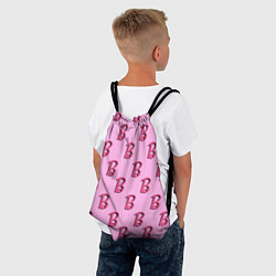Рюкзак-мешок B is for Barbie, цвет: 3D-принт — фото 2