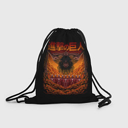 Рюкзак-мешок Eren Titan, цвет: 3D-принт