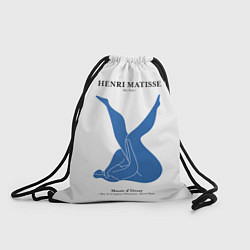 Рюкзак-мешок Силуэт лежа на спине - Анри Матисс, цвет: 3D-принт